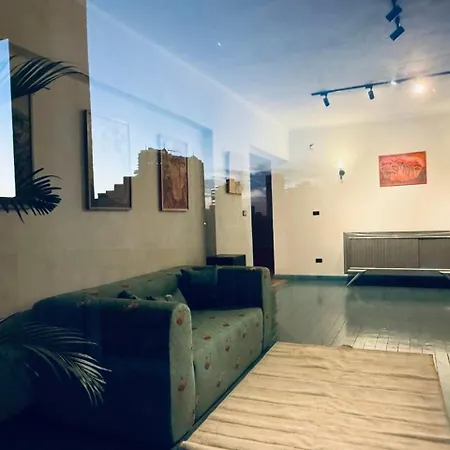 Colorful Edgy Duplex Apartment